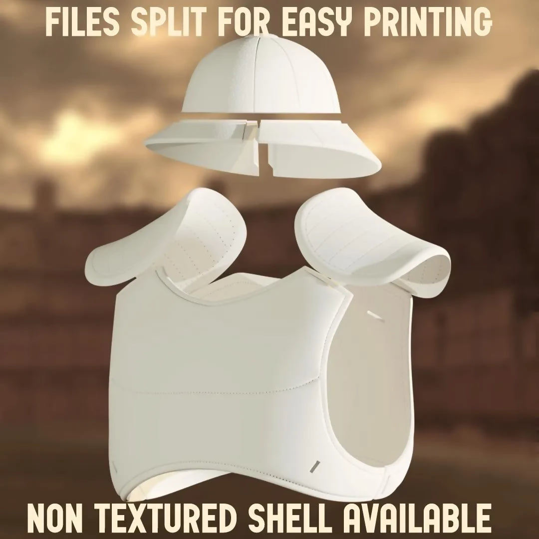 Fallout New Vegas NCR Trooper Armor STL