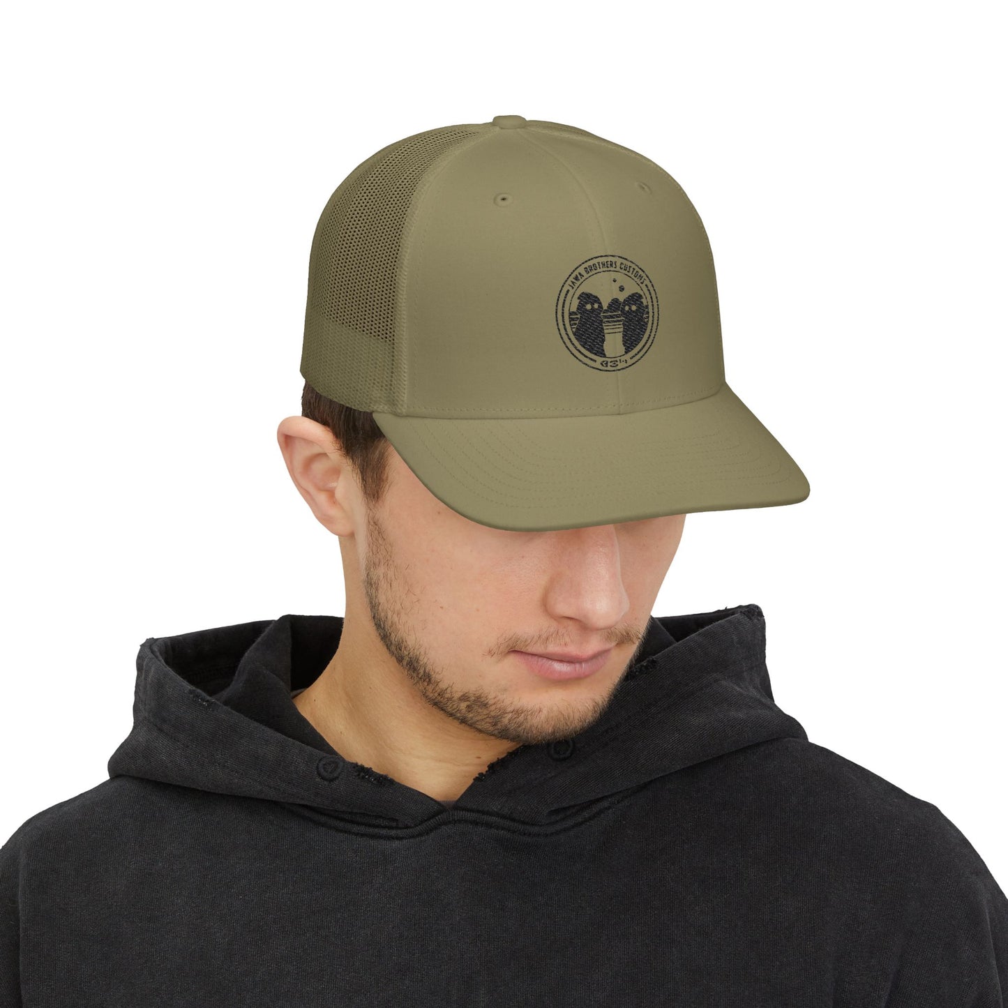 Jawa Embroidered Snapback Trucker Cap