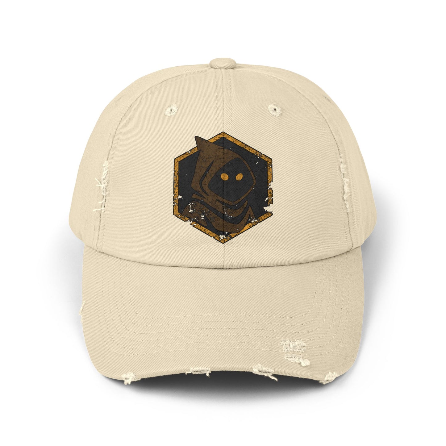 Unisex Jawa Sigil Distressed Cap