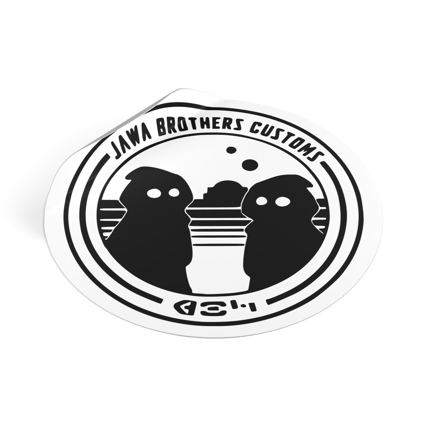 3" Round Vinyl Stickers