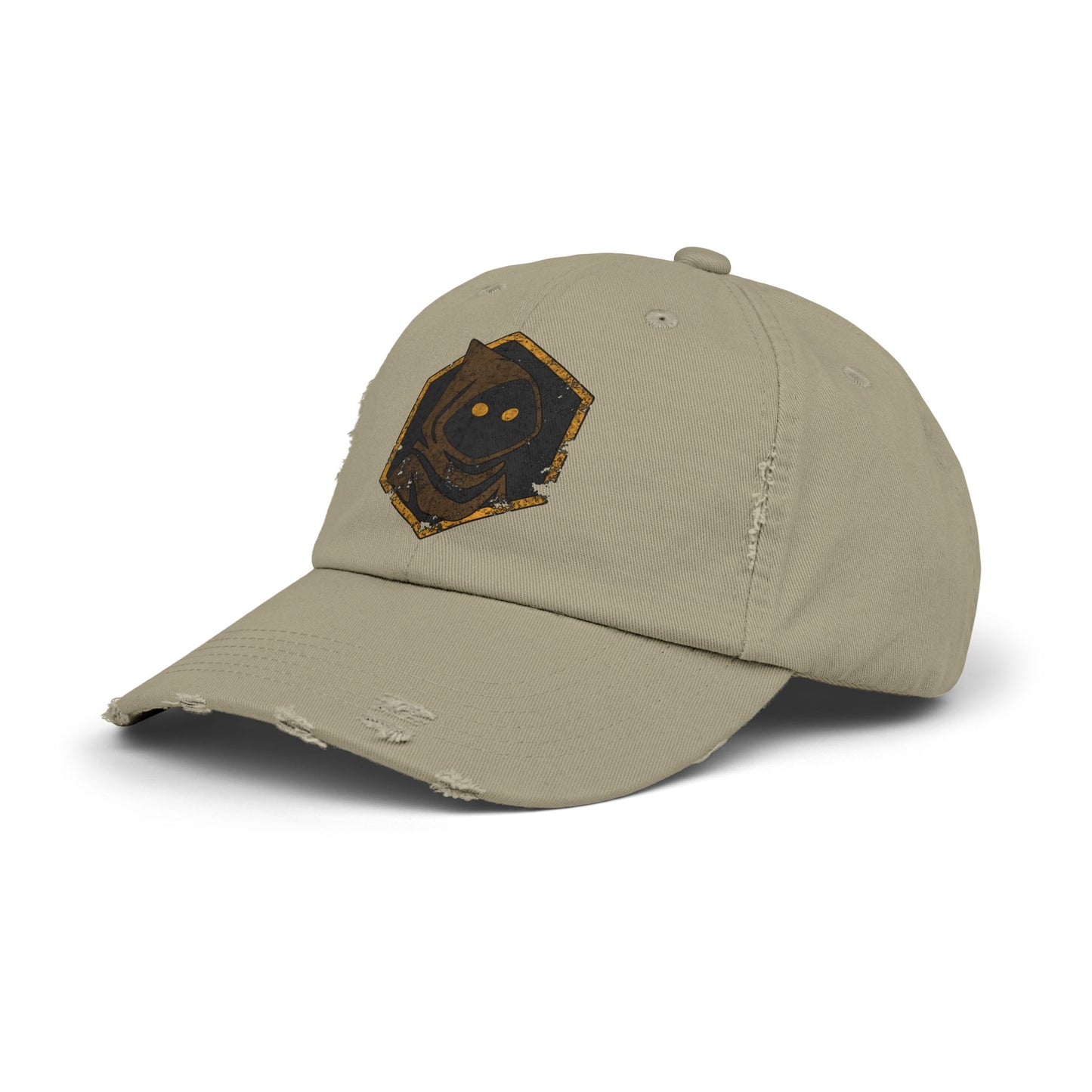 Unisex Jawa Sigil Distressed Cap
