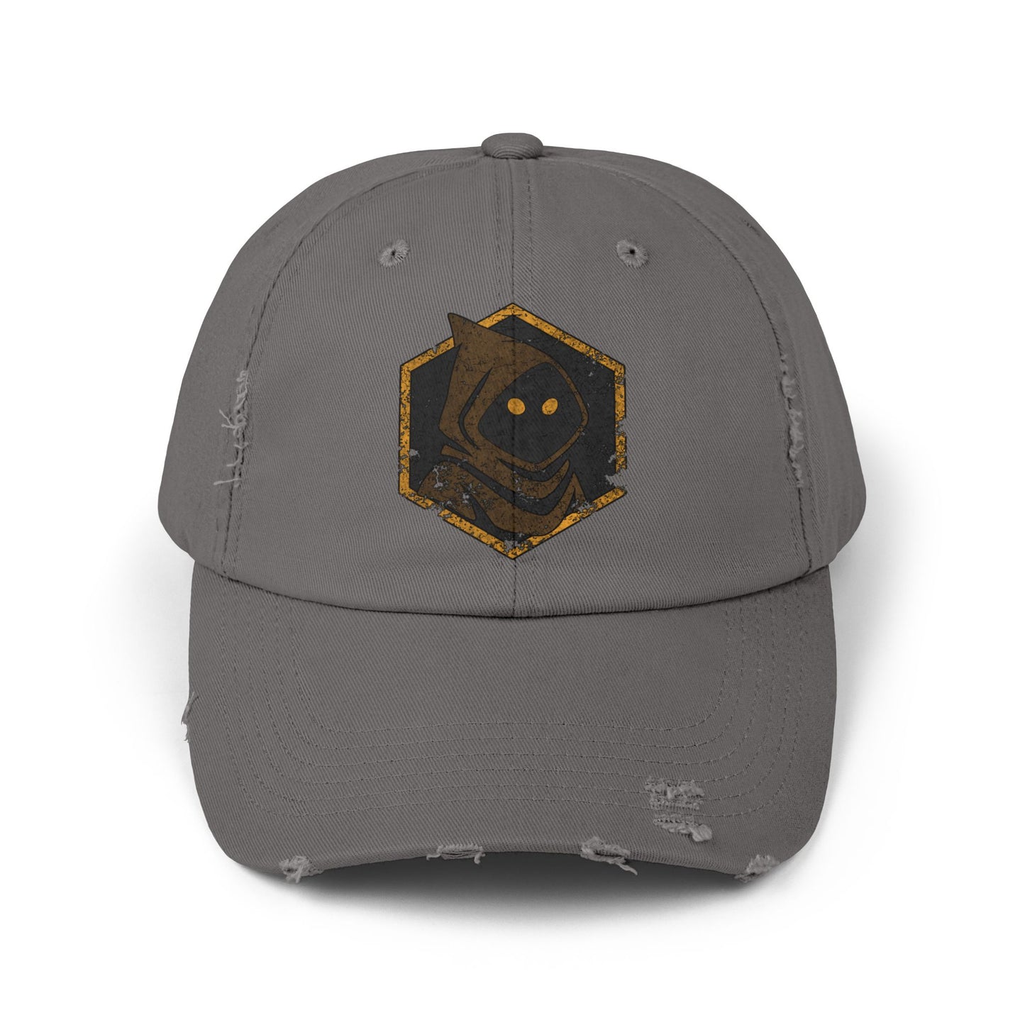 Unisex Jawa Sigil Distressed Cap