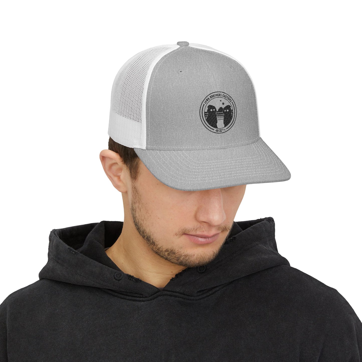 Jawa Embroidered Snapback Trucker Cap