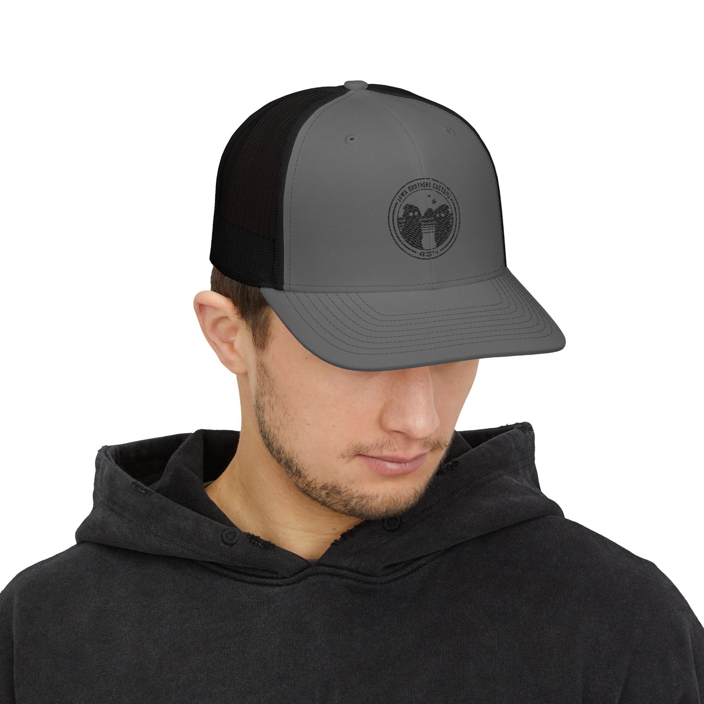 Jawa Embroidered Snapback Trucker Cap