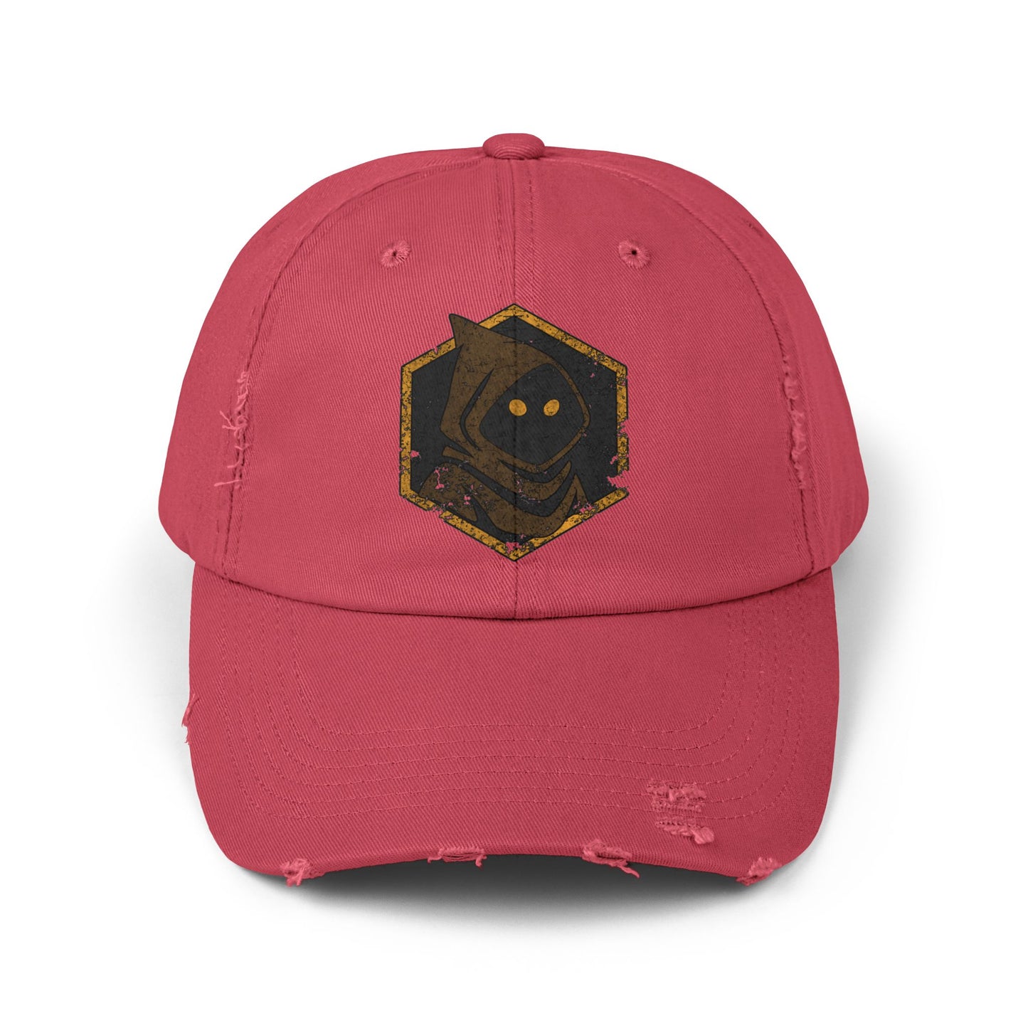 Unisex Jawa Sigil Distressed Cap