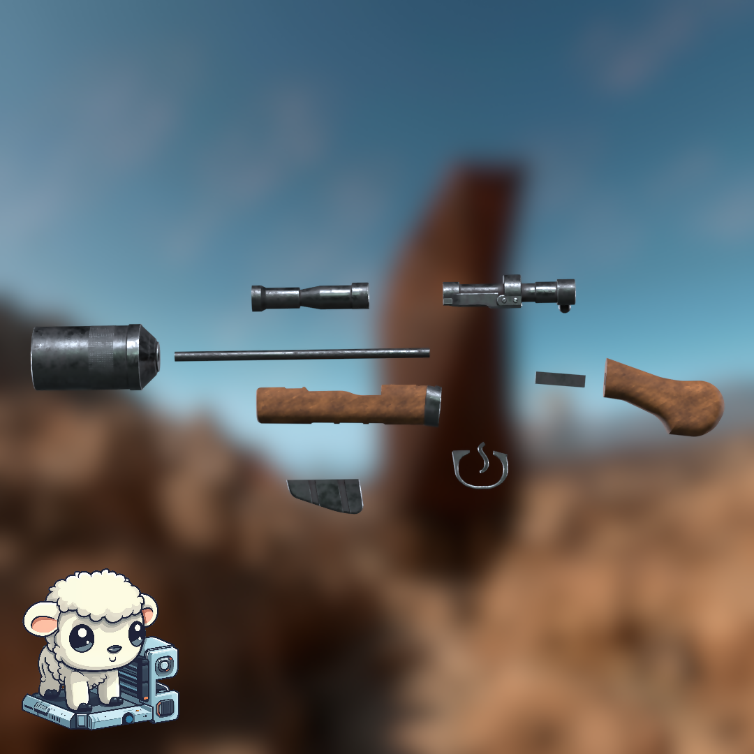 Star Wars ANH Jawa Ionization Blaster STL