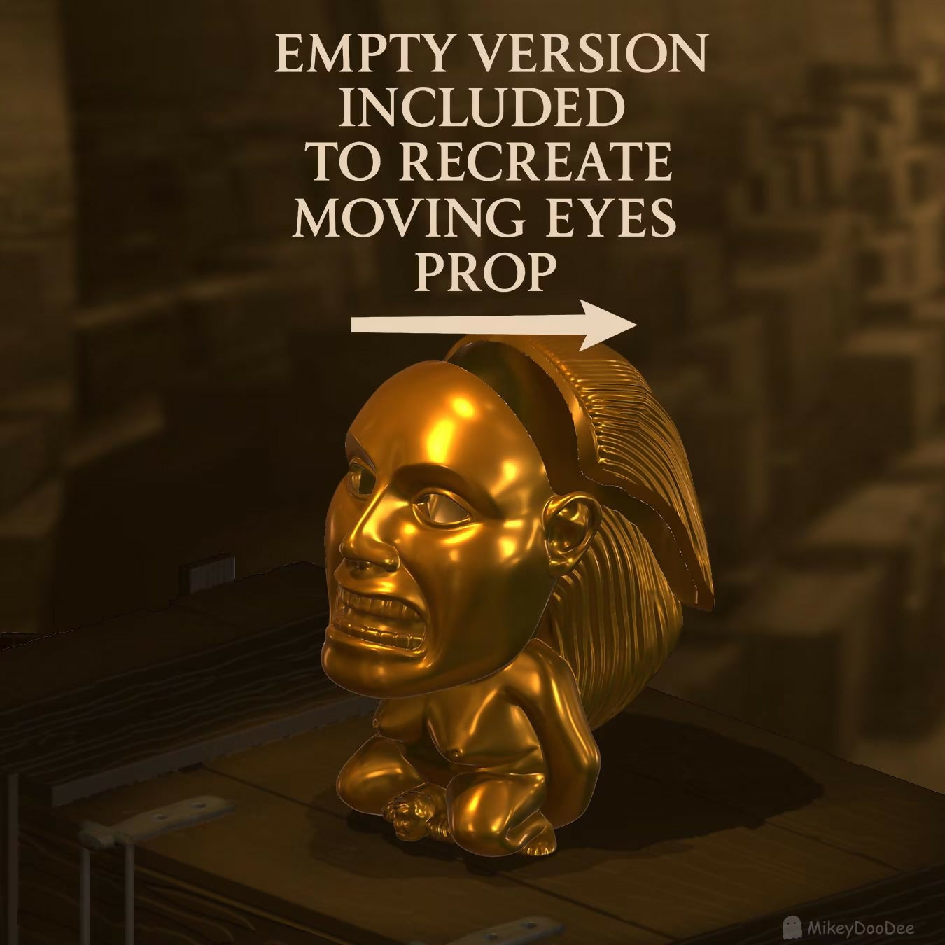 Golden Idol STL