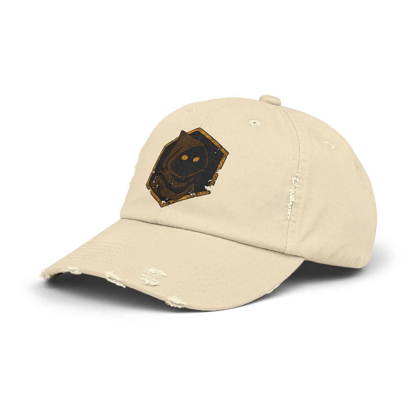 Unisex Jawa Sigil Distressed Cap