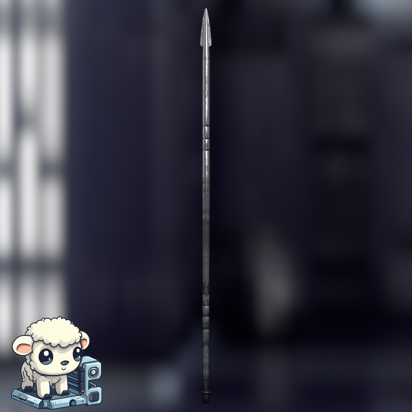 Star Wars Mandalorian Beskar Spear STL