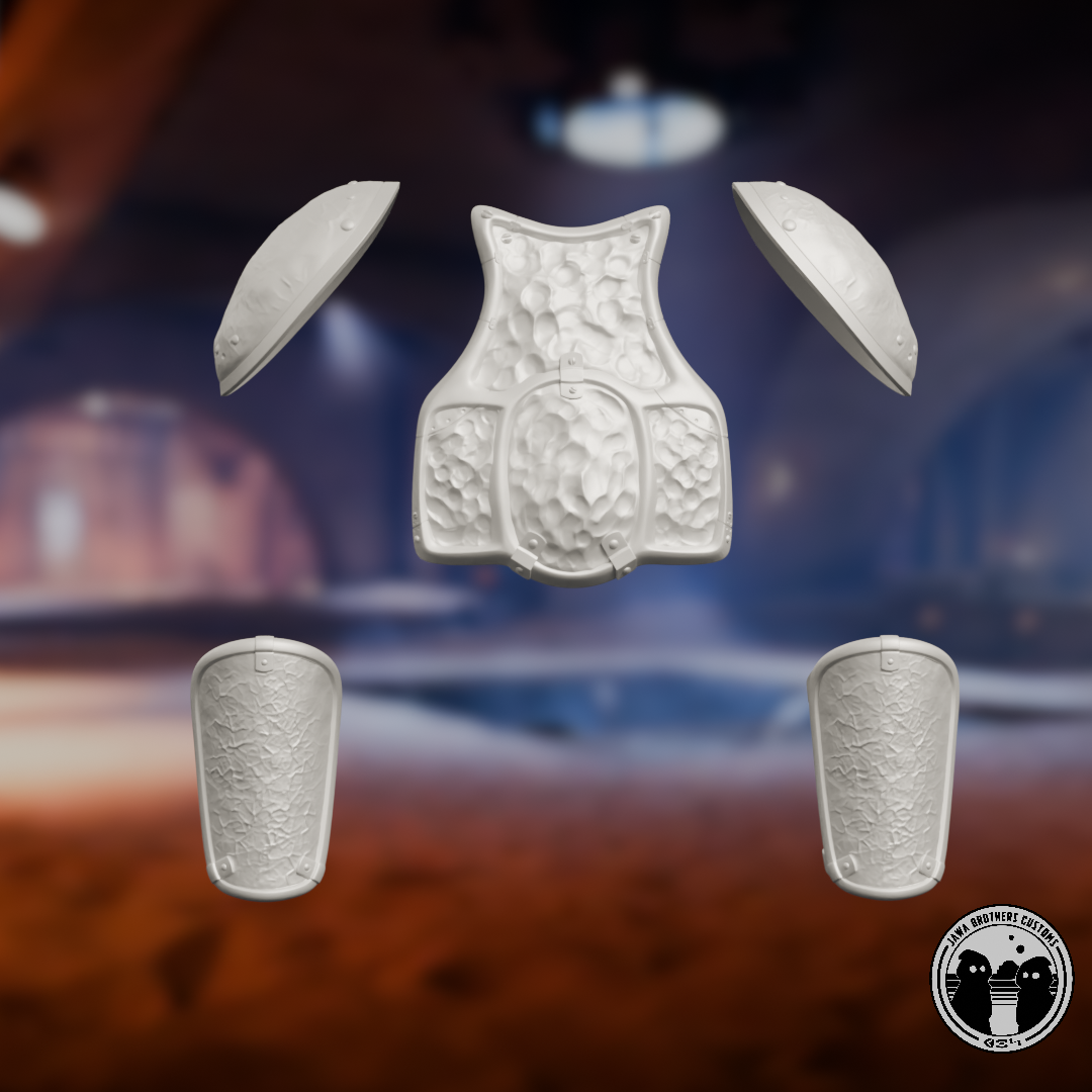 Lando Skiff Guard Armor STLs
