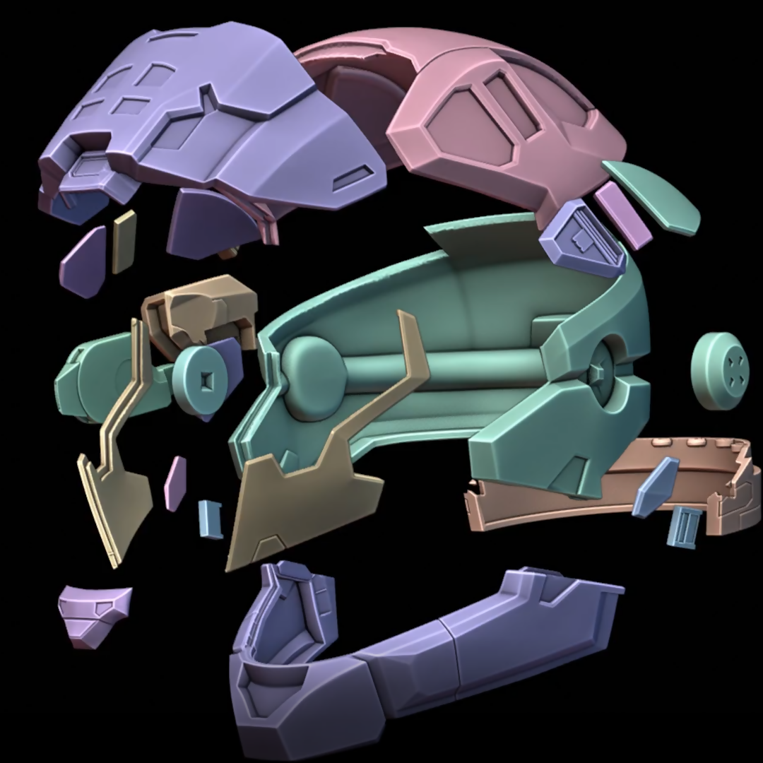 Halo Reach Pilot Haunted Helmet