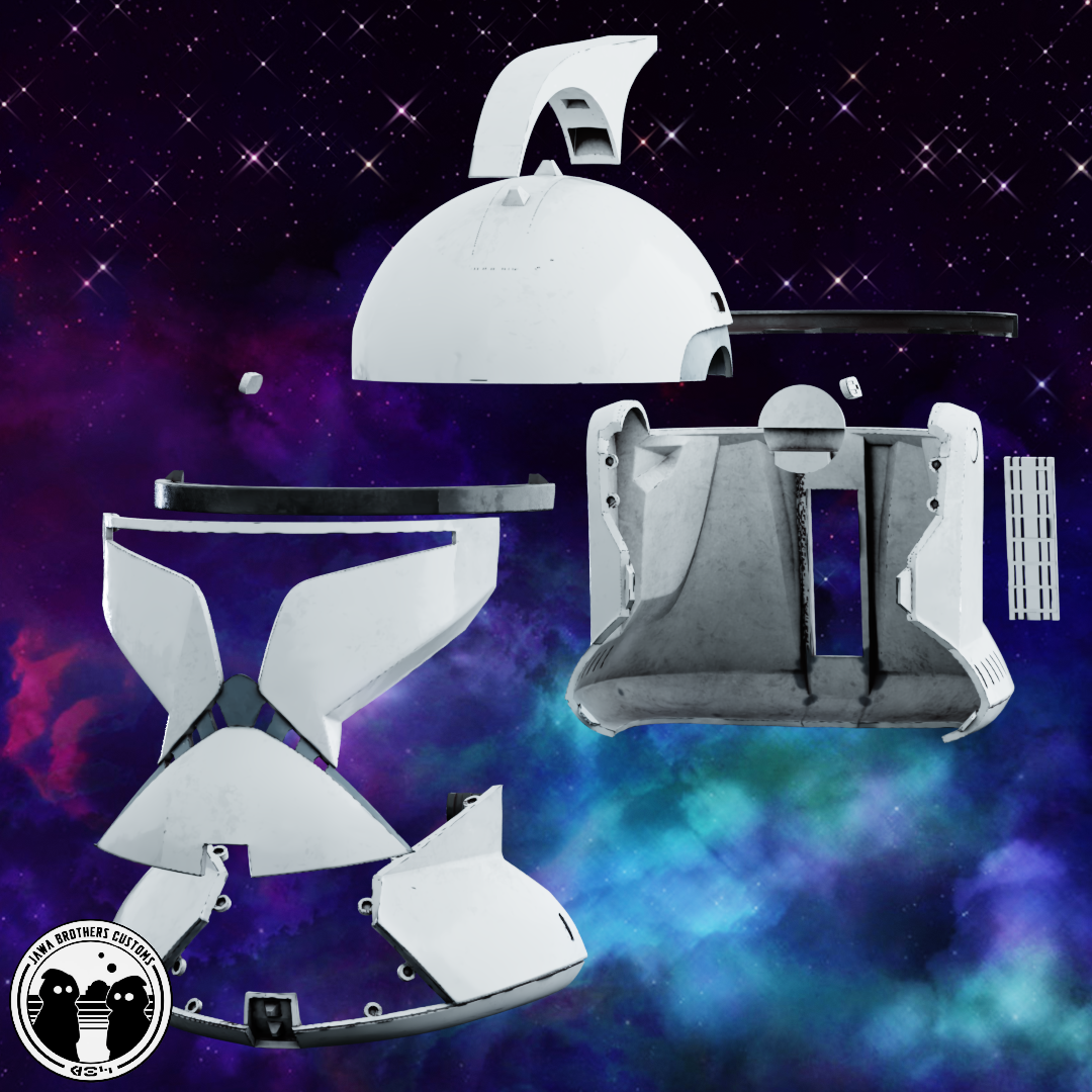 Live Action Phase I Clone Trooper Helmet STL File