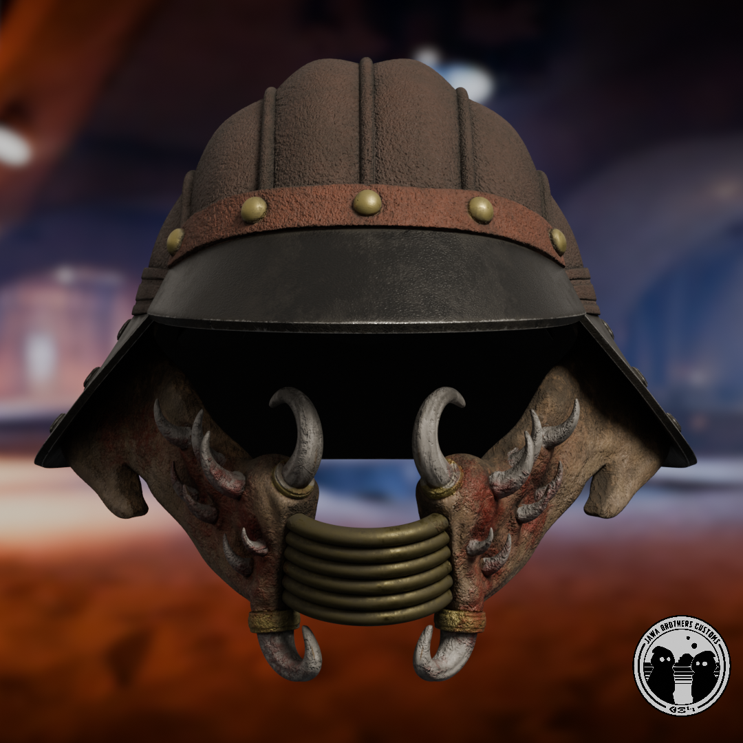 Lando Skiff Guard Helmet STL