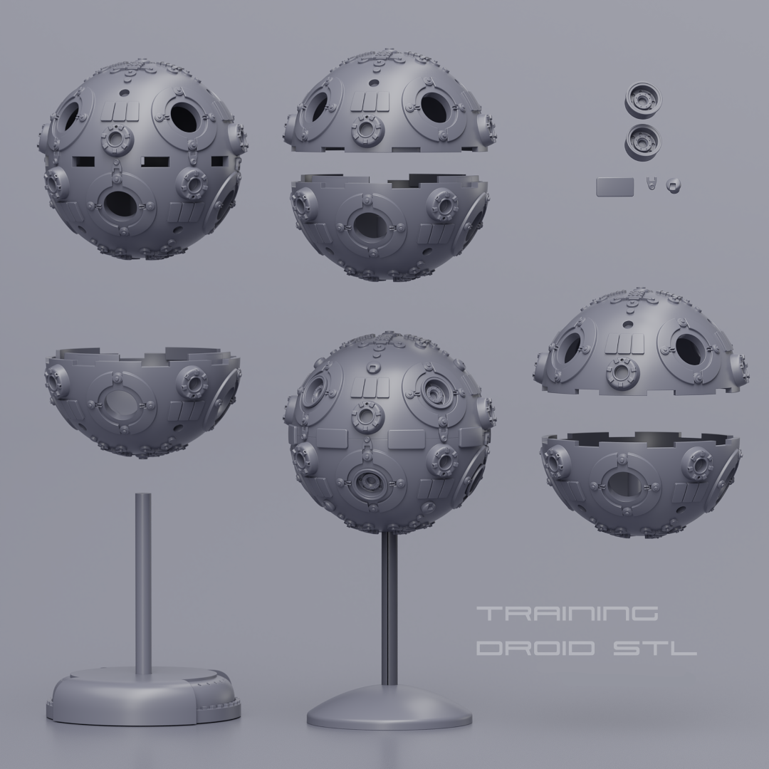 Lifesize Training Droid STL