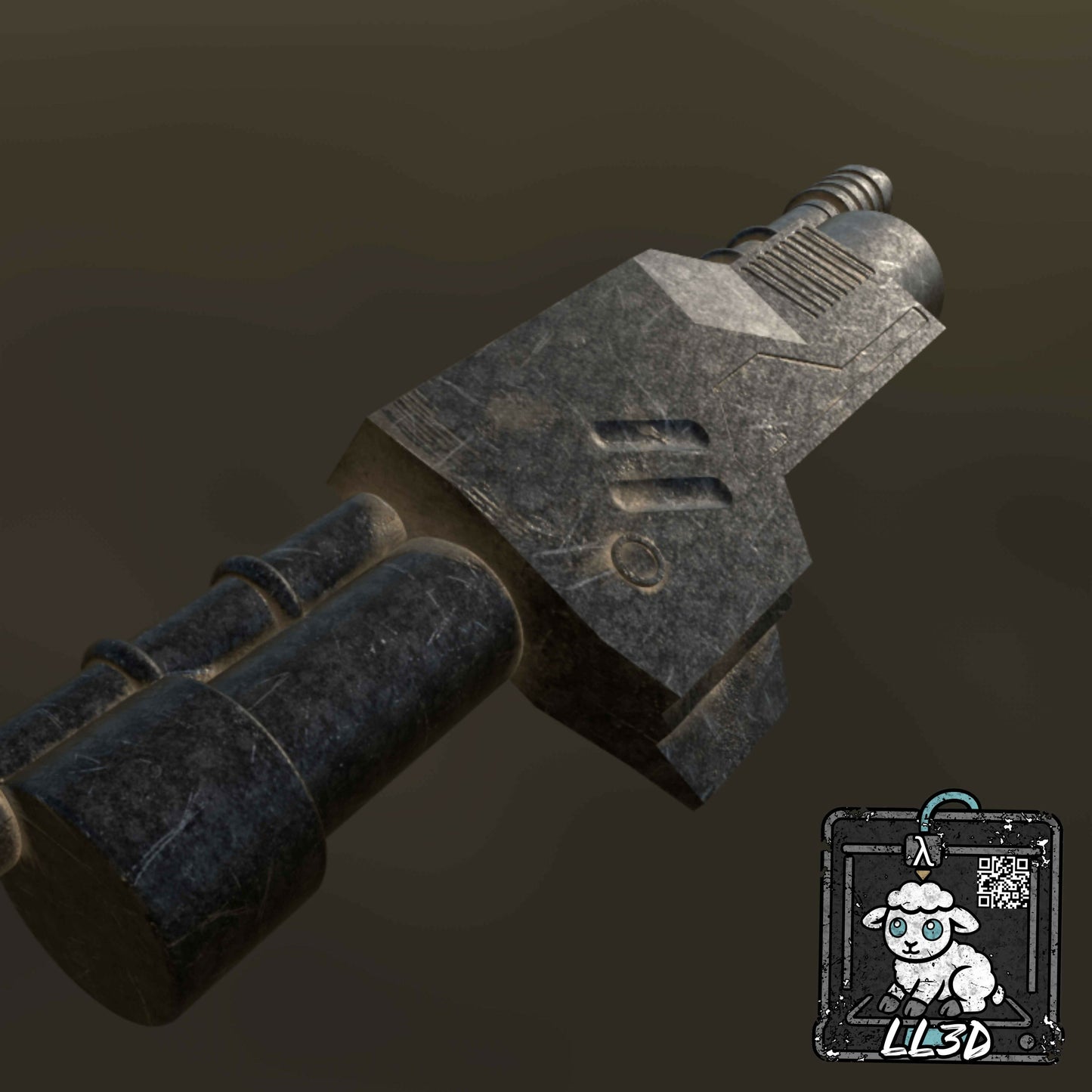 Star Wars Boushh Electro Staff STL