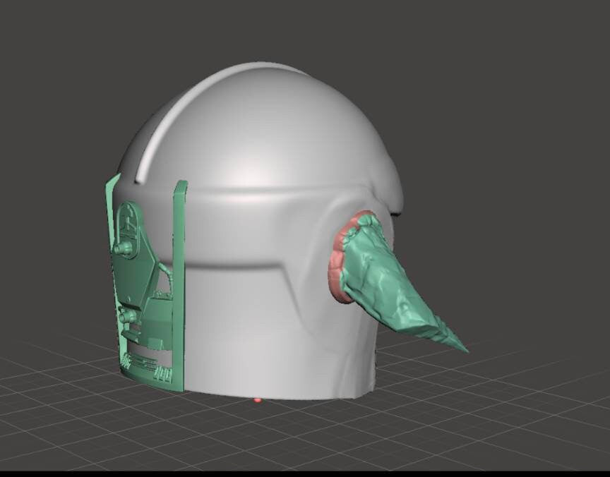Mandalorian Crusader Helmet STL
