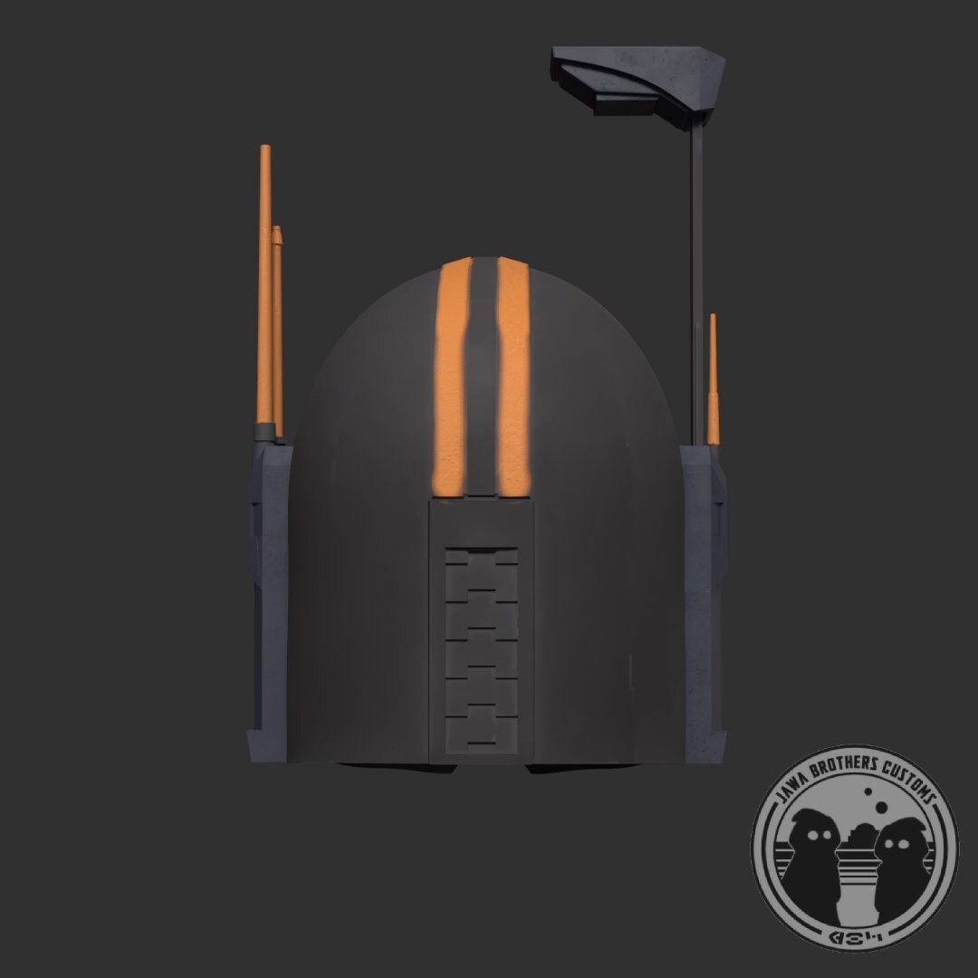 Strategist Mandalorian Helmet Model