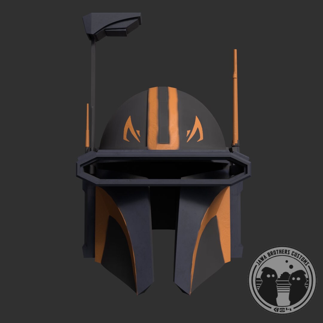 Strategist Mandalorian Helmet Model