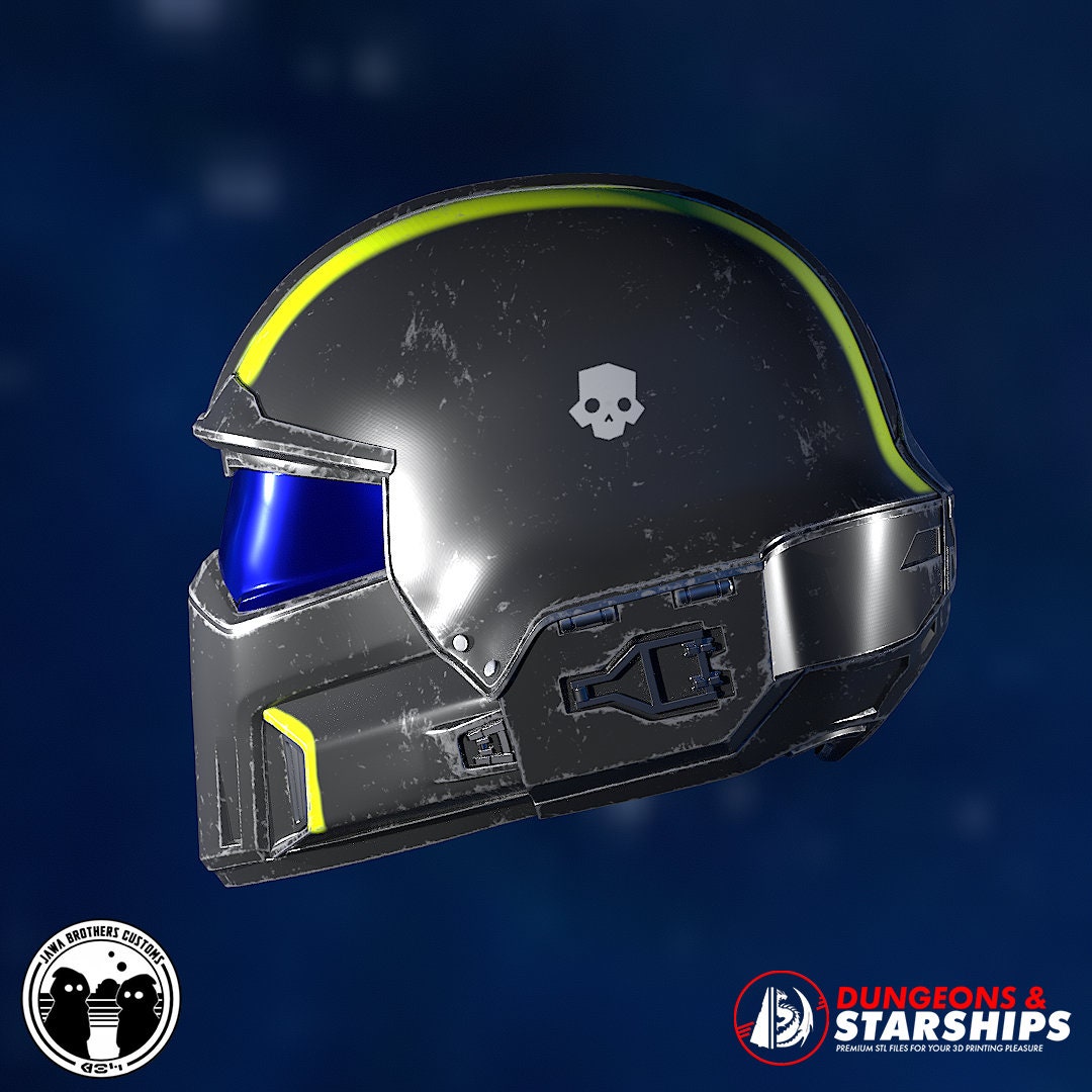 BO-1 Tactical Helldiver 2 Helmet Model