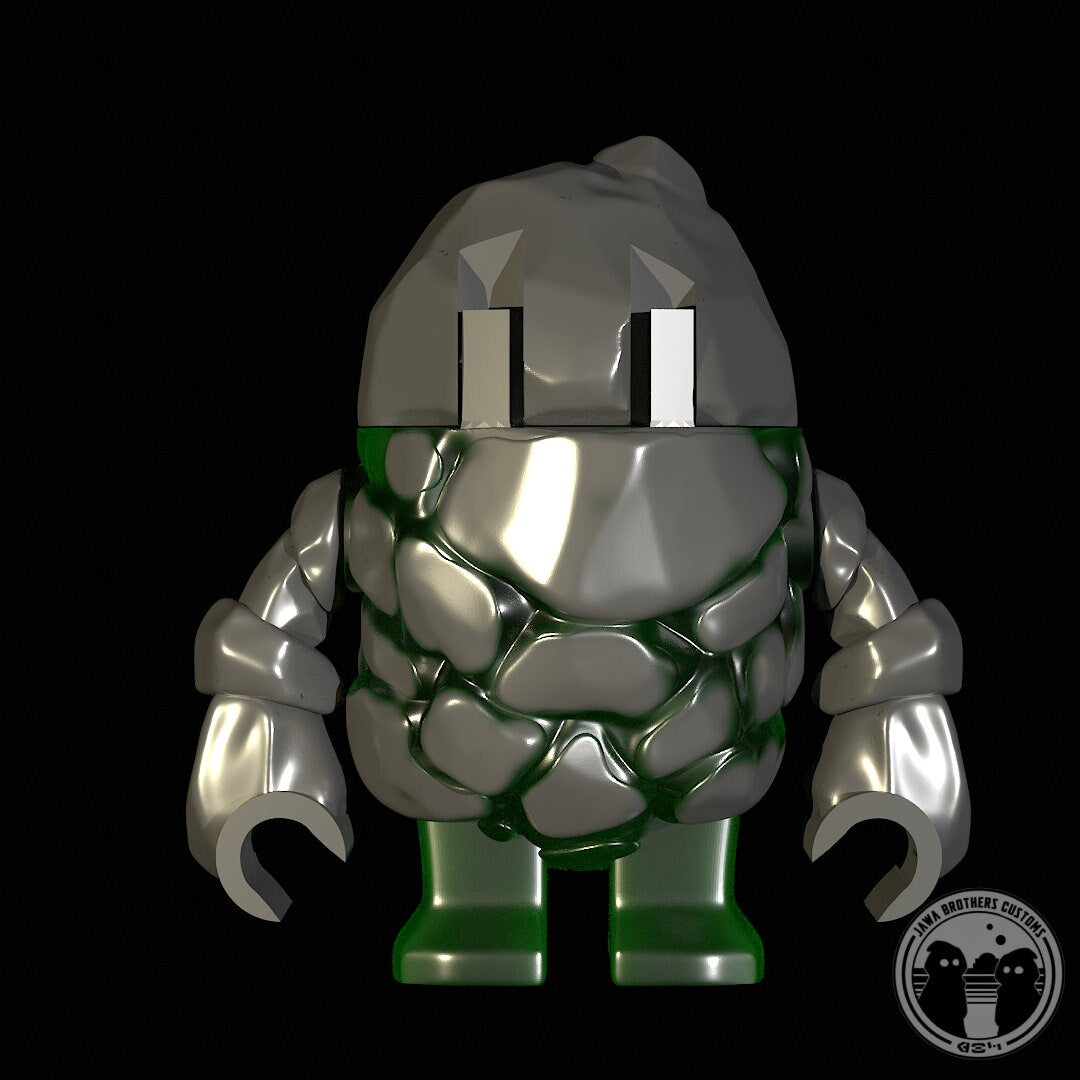 Boulder Minifigure Model
