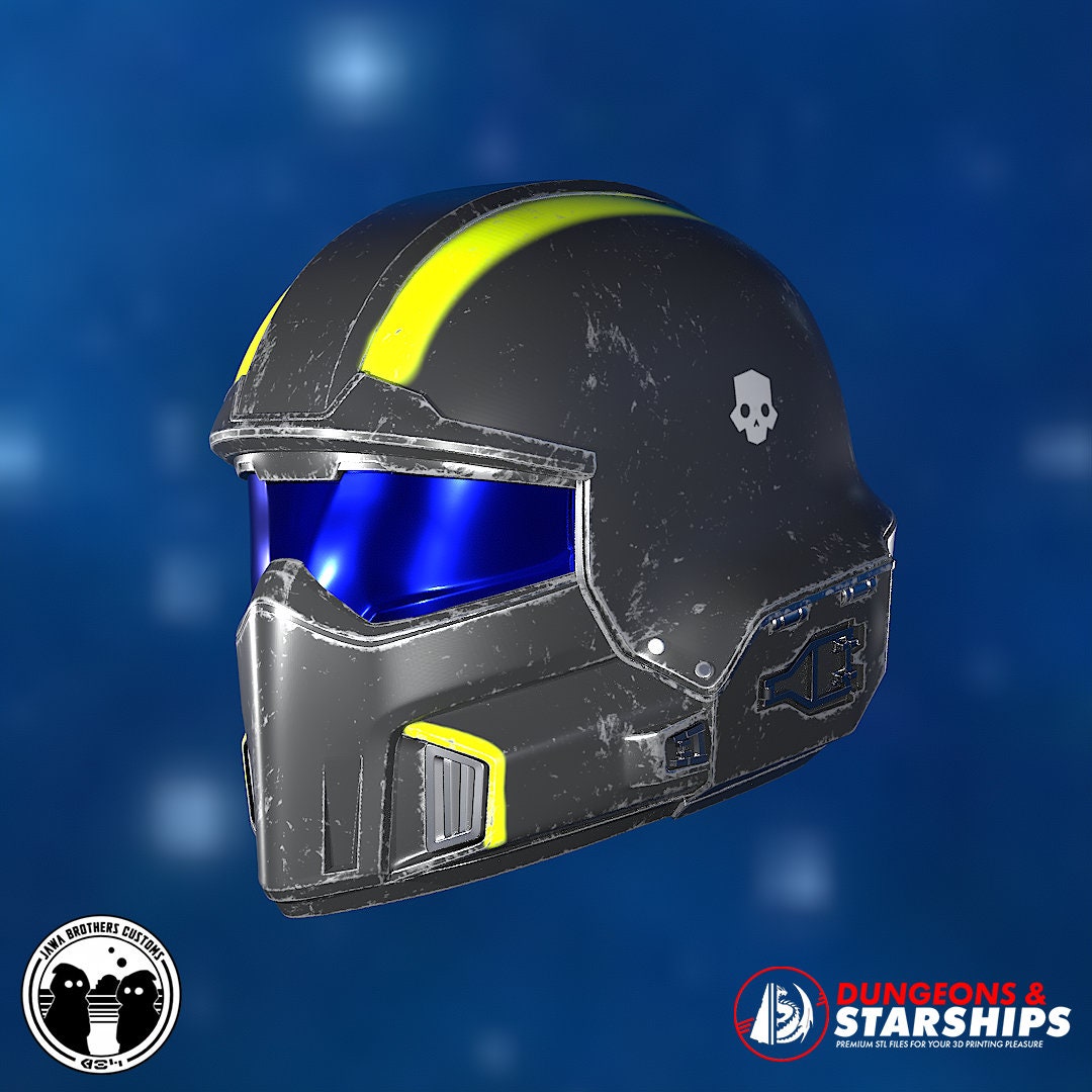 BO-1 Tactical Helldiver 2 Helmet Model