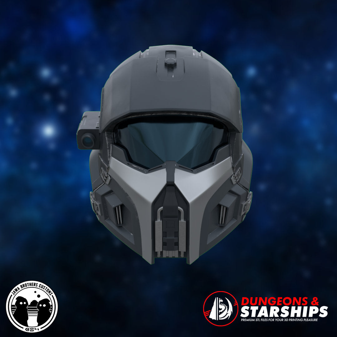 Helldivers 2 SC-34 Infiltrator Helmet Model