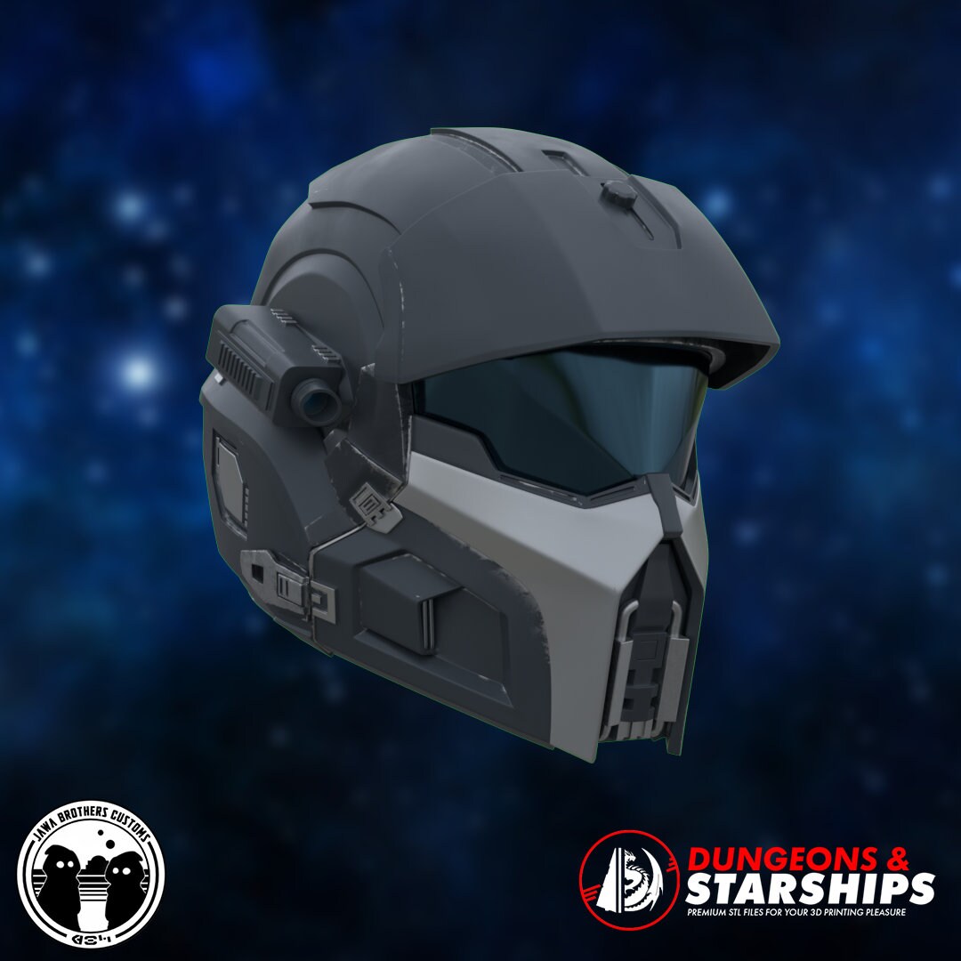 Helldivers 2 SC-34 Infiltrator Helmet Model