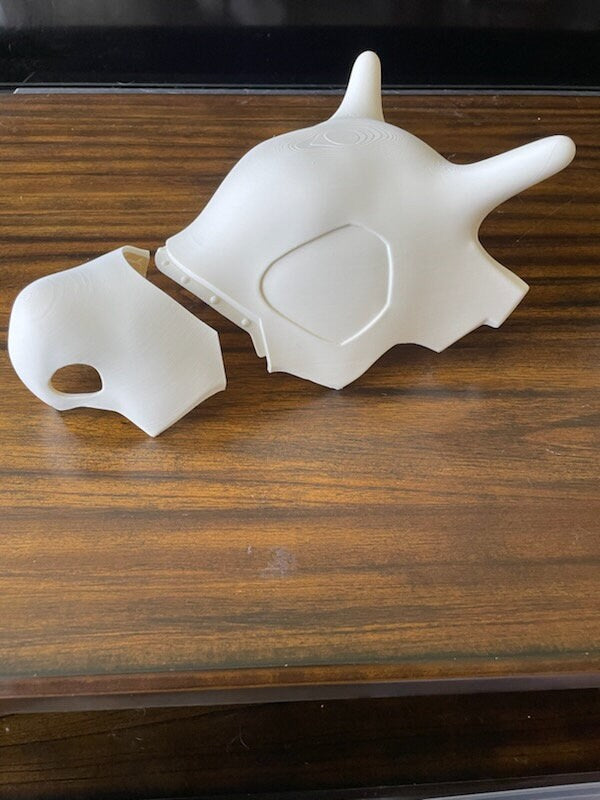 3D Printed Cubone Hat
