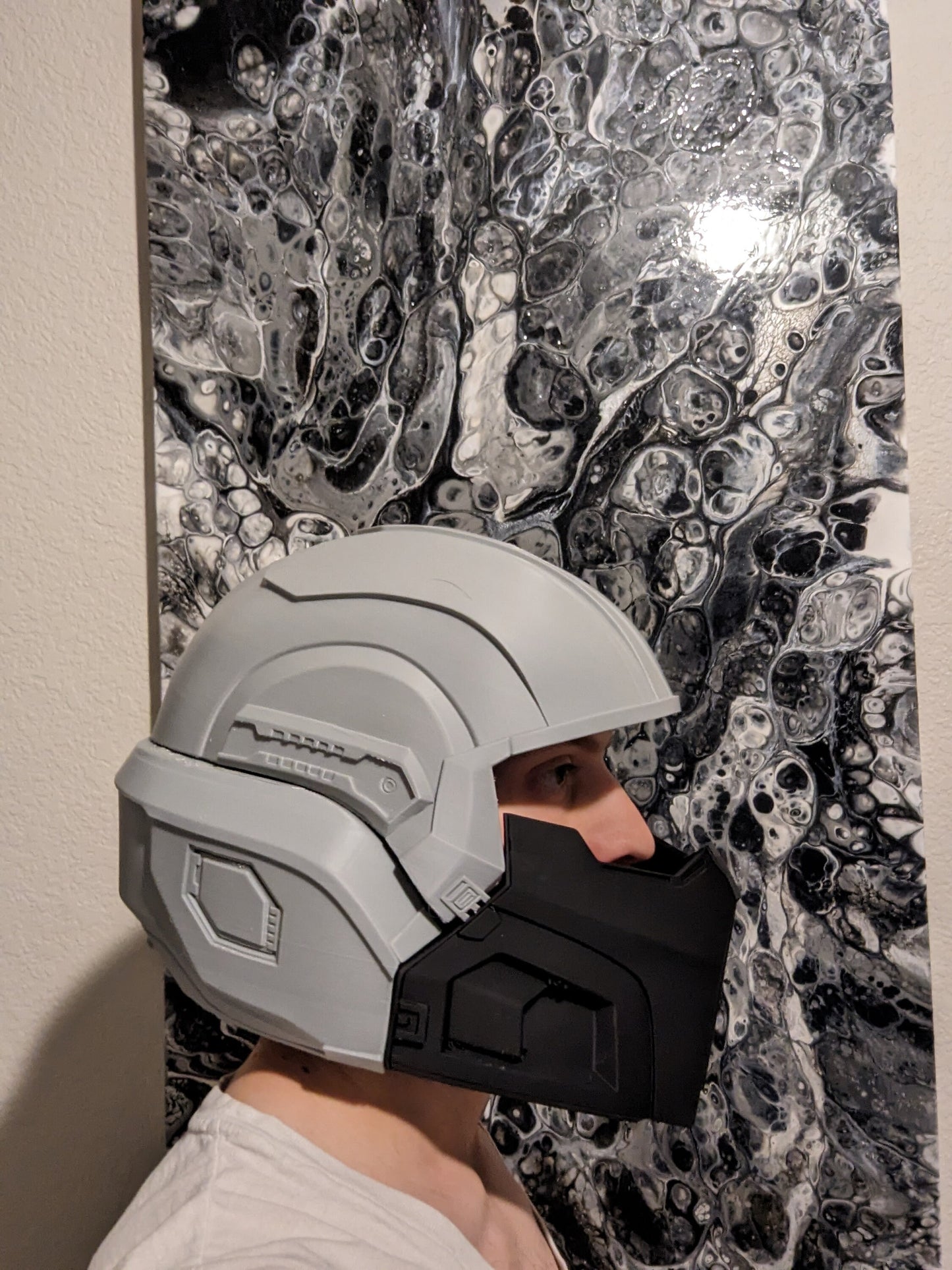 Helldivers 2 Infiltrator Helmet DIY Kit