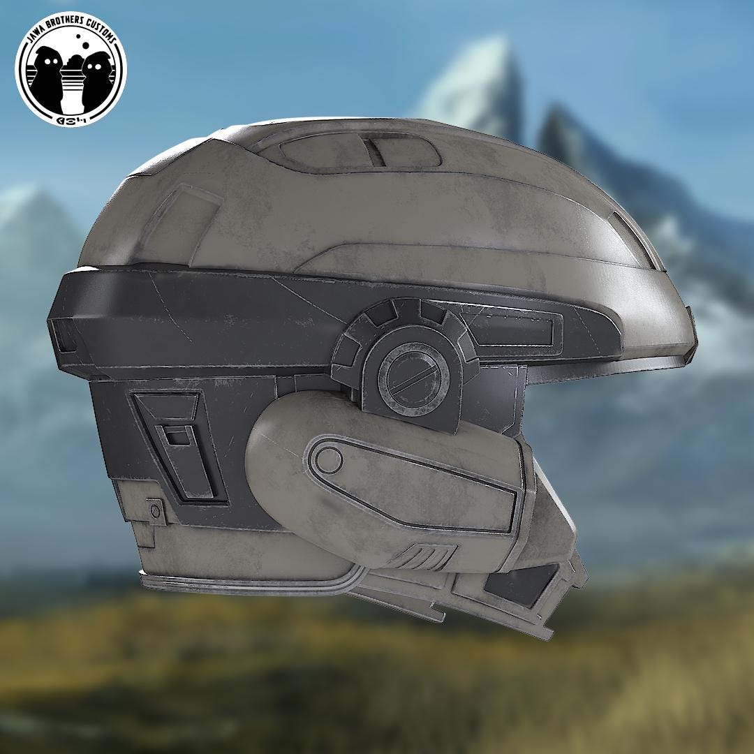 Halo:Reach Marine STL