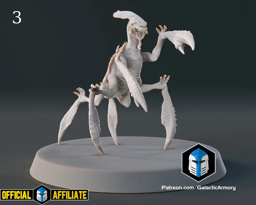 Acklay Miniature Wargame Figures for Table Top