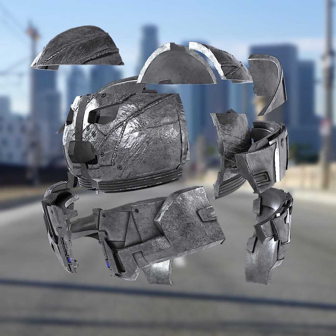 Juggernaut Wearable Head and Shoulders DP2 STL