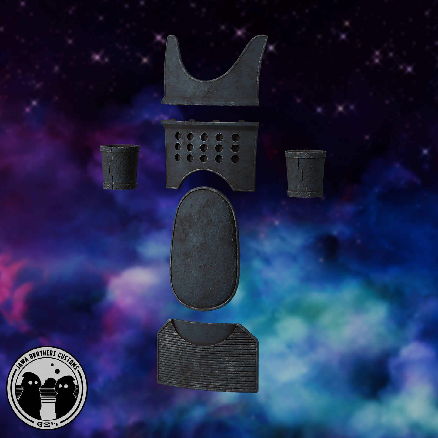 Bib Fortuna Armor STL