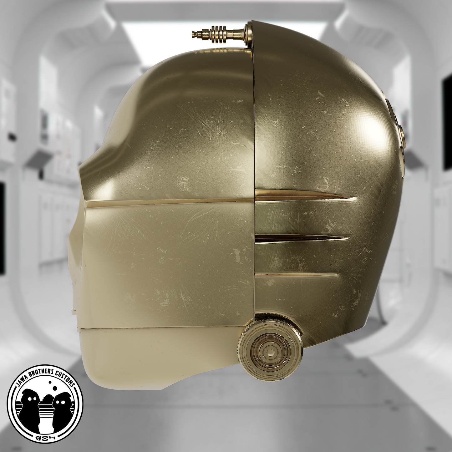 C3PO Wearable Helmet Model
