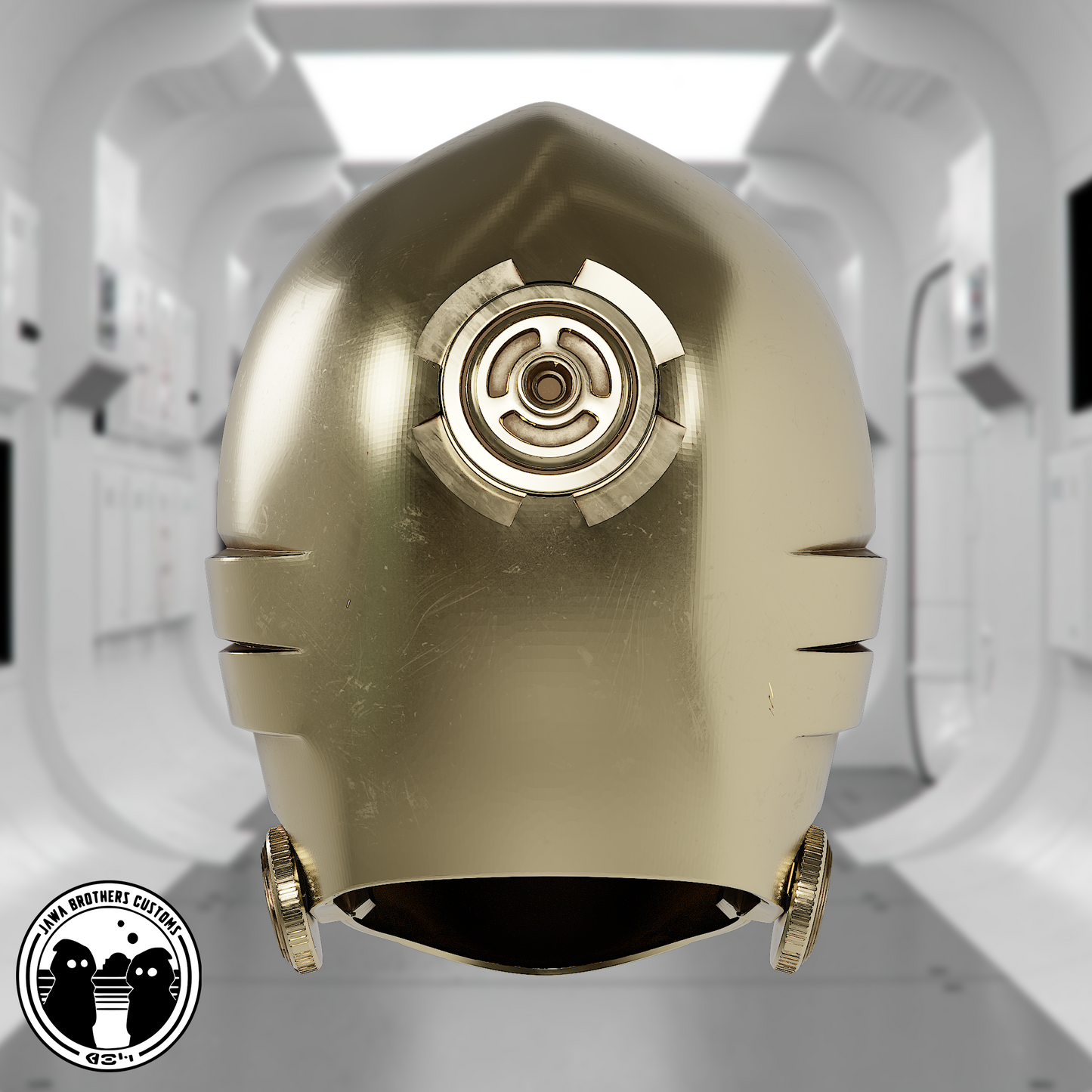 C3PO Wearable Helmet Model