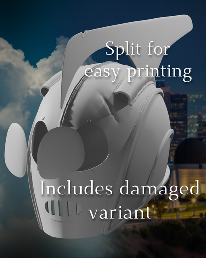 Rocketeer Helmet 3D Print File