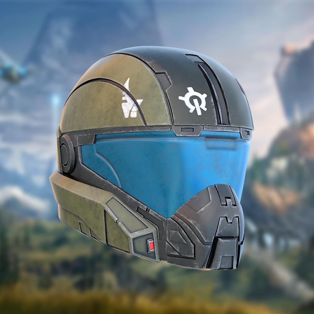 Halo 3 Marine Pilot Helmet STL File