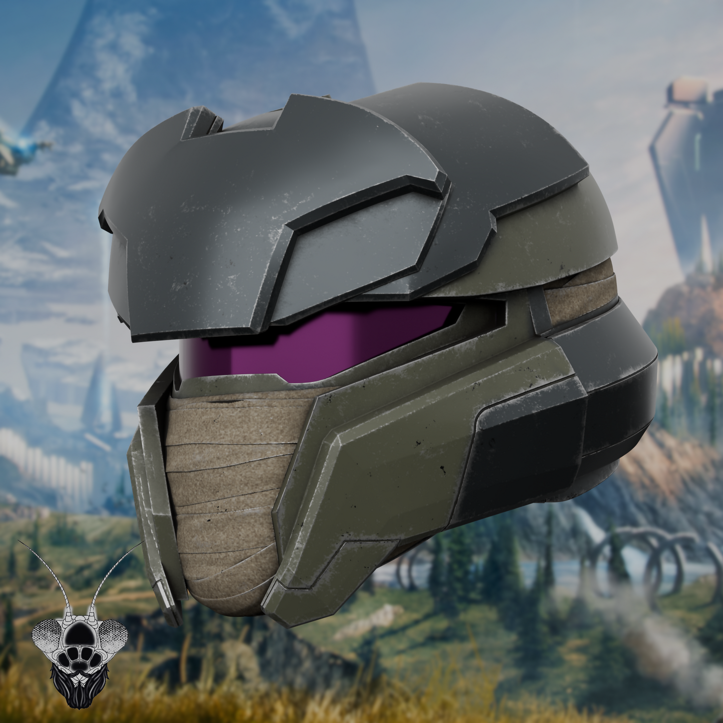 Halo Infinite Agitator Helmet