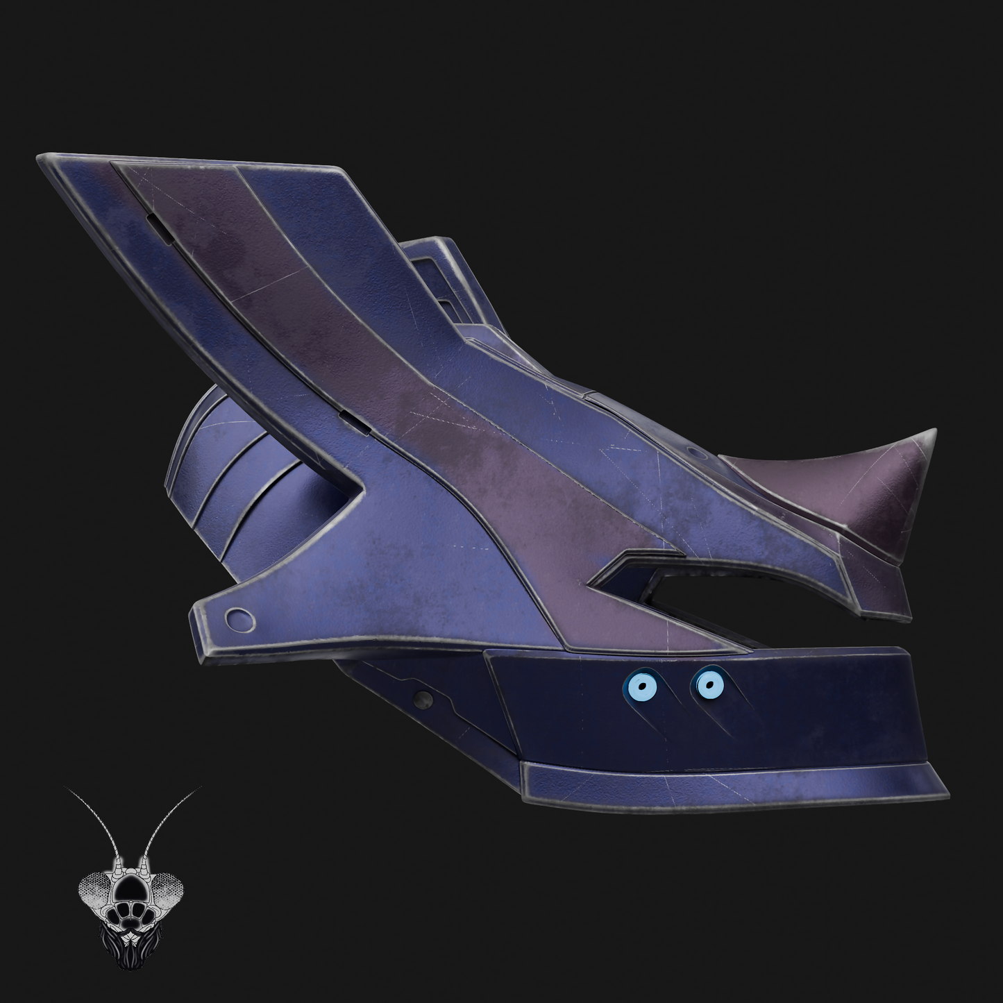 Halo 3 Brute Captain Helmet