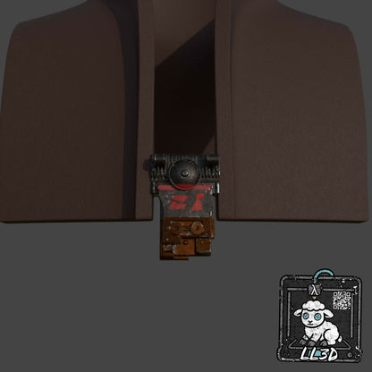 Star Wars Boushh Vest w/ Center Greeblie STL