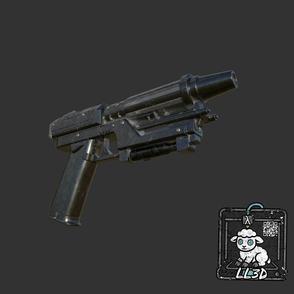 Zero Company DH-16 Blaster Pistol