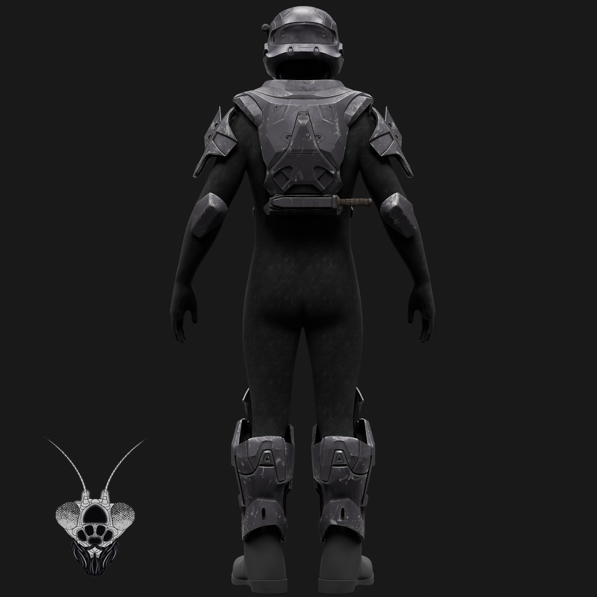 Halo 2 Anniversary ODST Armor and Helmet Digital File
