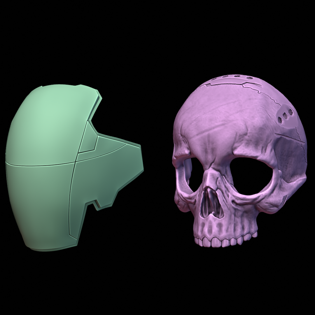 Halo Reach Pilot Haunted Helmet