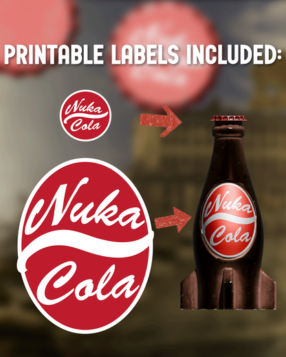 Fallout Nuka Cola Bottle STL