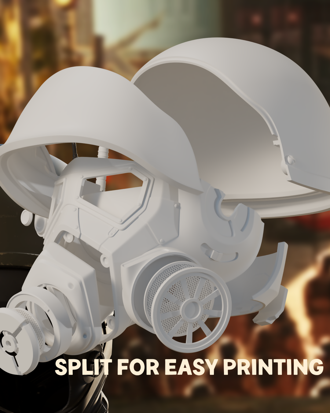 NCR Ranger Helmet - Fallout Show Season 2 Variant 3D Print File