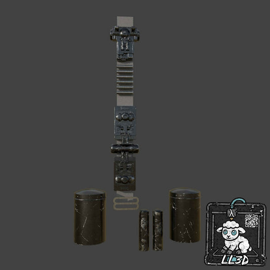 Star Wars Boushh Bandolier Accessories STL