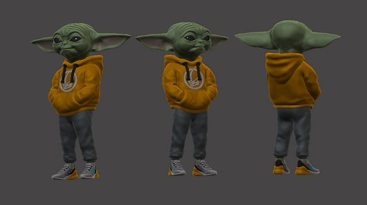 Star Wars Chill Grogu STL