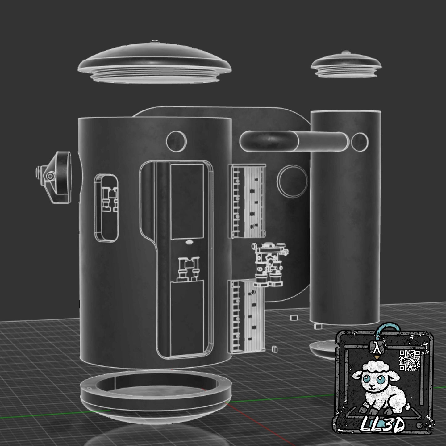 Star Wars Boushh Back Tank STL