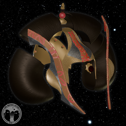 Queen Amidala's Throne Headdress 3D model STL