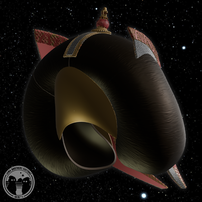 Queen Amidala's Throne Headdress 3D model STL